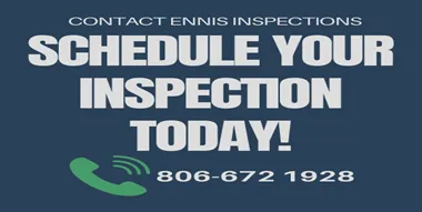 Contact Ennis inspections today