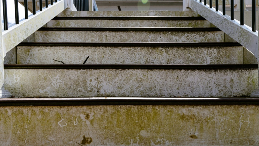 stairs with molds